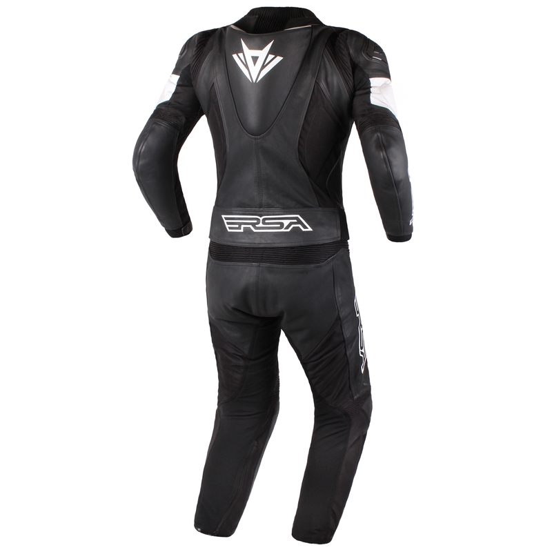 Pánská kombinéza na motorku RSA GPX černo-bílá výprodej