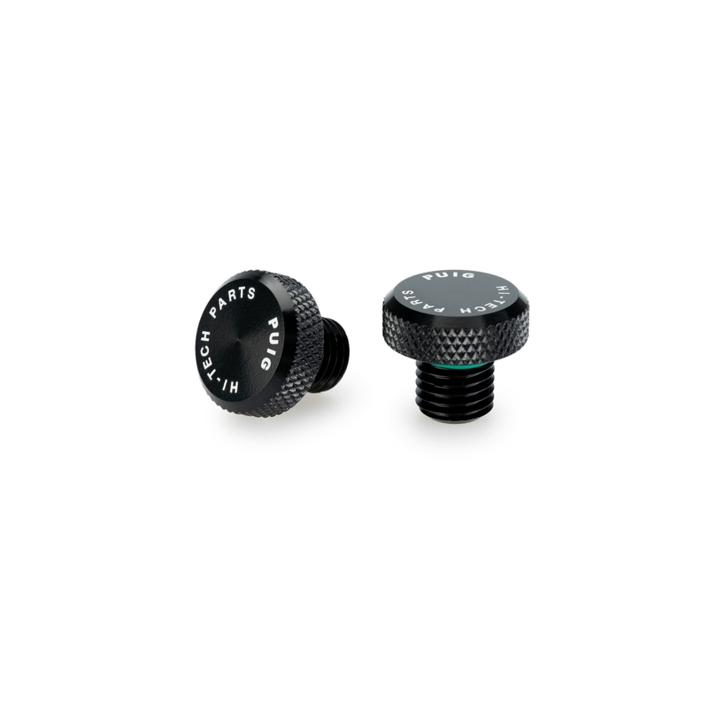 Mirror hole screw plug PUIG fekete