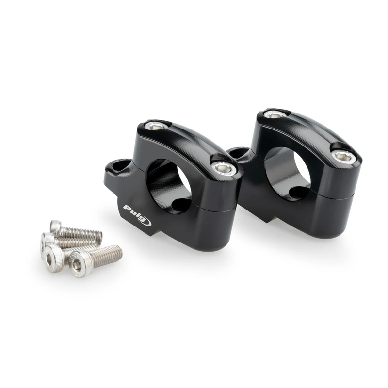 Risers PUIG PULLBACK fekete height 20mm, d 29,2mm