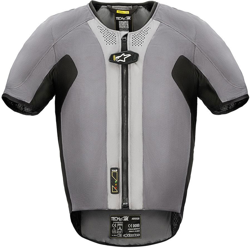 Alpinestars TECH-AIR®5 légzsákmellény szürke-fekete