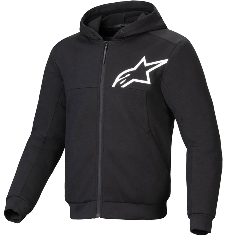 Alpinestars Chrome V2 Sport motoros pulóver fekete-fehér