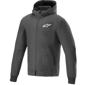 Alpinestars Radium Tech Hoodie motoros pulóver fekete-fehér