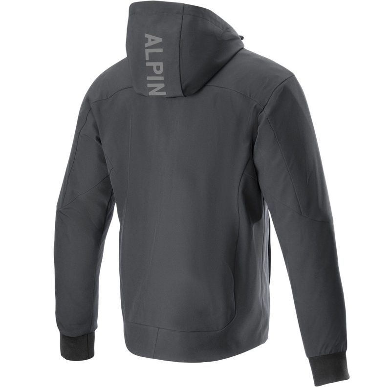 Alpinestars Radium Tech Hoodie motoros pulóver fekete-fehér