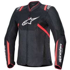Alpinestars Stella T-SPS Air V2 női motoros kabát fekete-rózsaszín