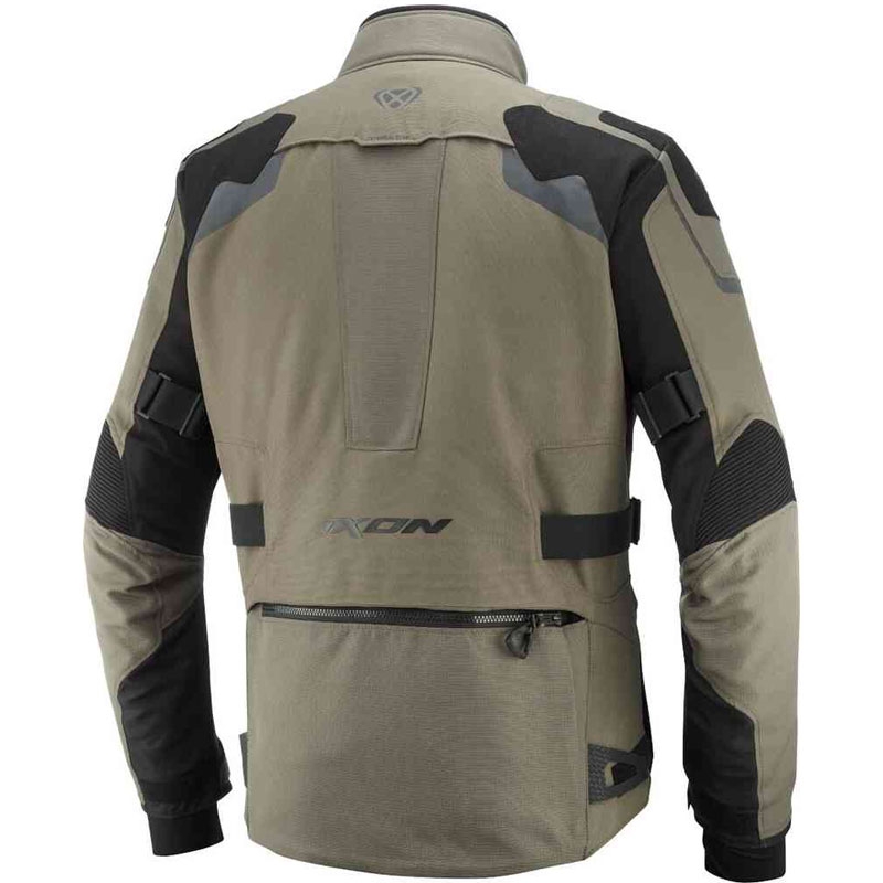 IXON Odin motoros kabát khaki-fekete