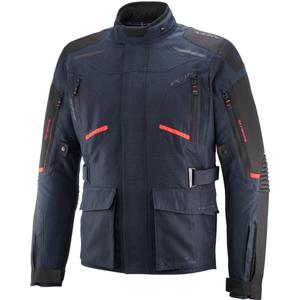 IXON Midgard motoros kabát kék-fluo piros