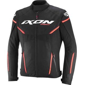 IXON Striker 2 motoros kabát fekete-fehér-piros