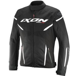 IXON Striker 2 Air WP motoros kabát fekete-fehér
