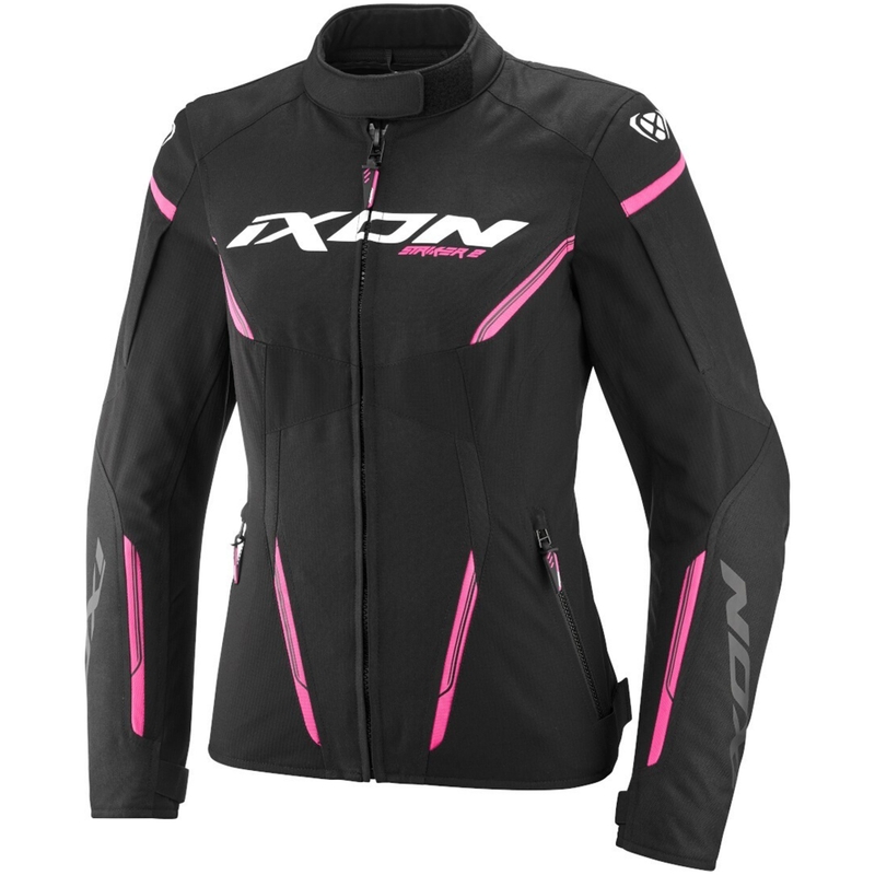 IXON Striker 2 Lady női motoros kabát fekete-rózsaszín
