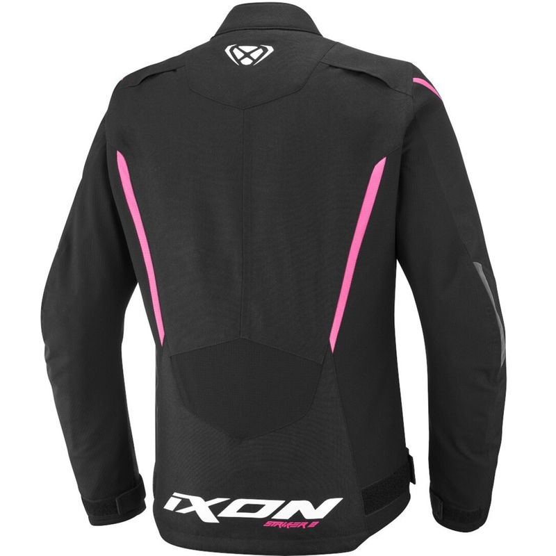IXON Striker 2 Lady női motoros kabát fekete-rózsaszín