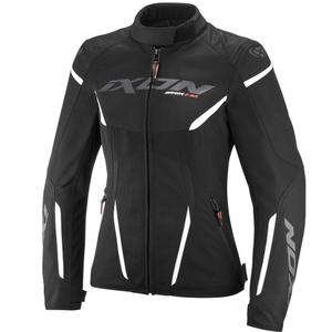 IXON Striker 2 Air WP Lady női motoros kabát fekete-fehér