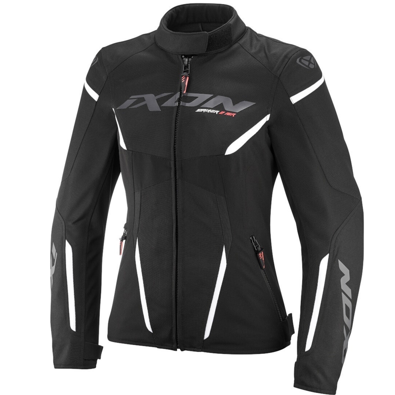 IXON Striker 2 Air WP Lady női motoros kabát fekete-fehér