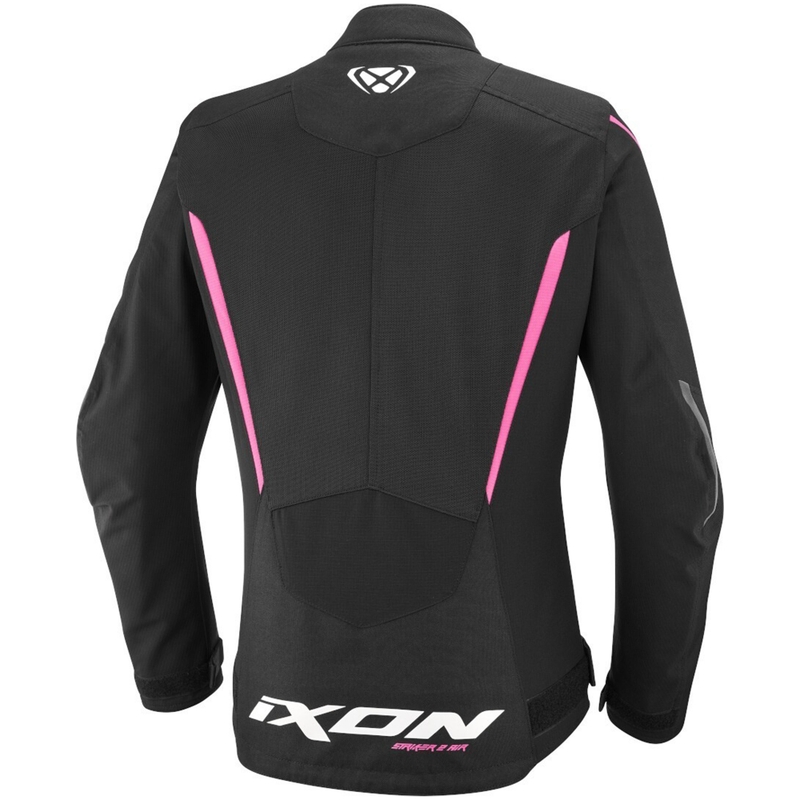 IXON Striker 2 Air WP Lady női motoros kabát fekete-rózsaszín