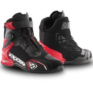 IXON Bull 2 Air motoros cipő fekete-fehér-piros