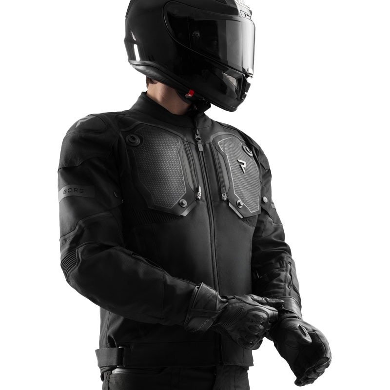 Rebelhorn Borg II motoros kabát fekete