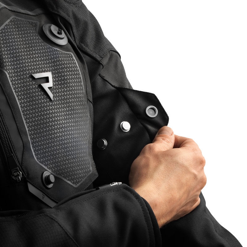 Rebelhorn Borg II motoros kabát fekete