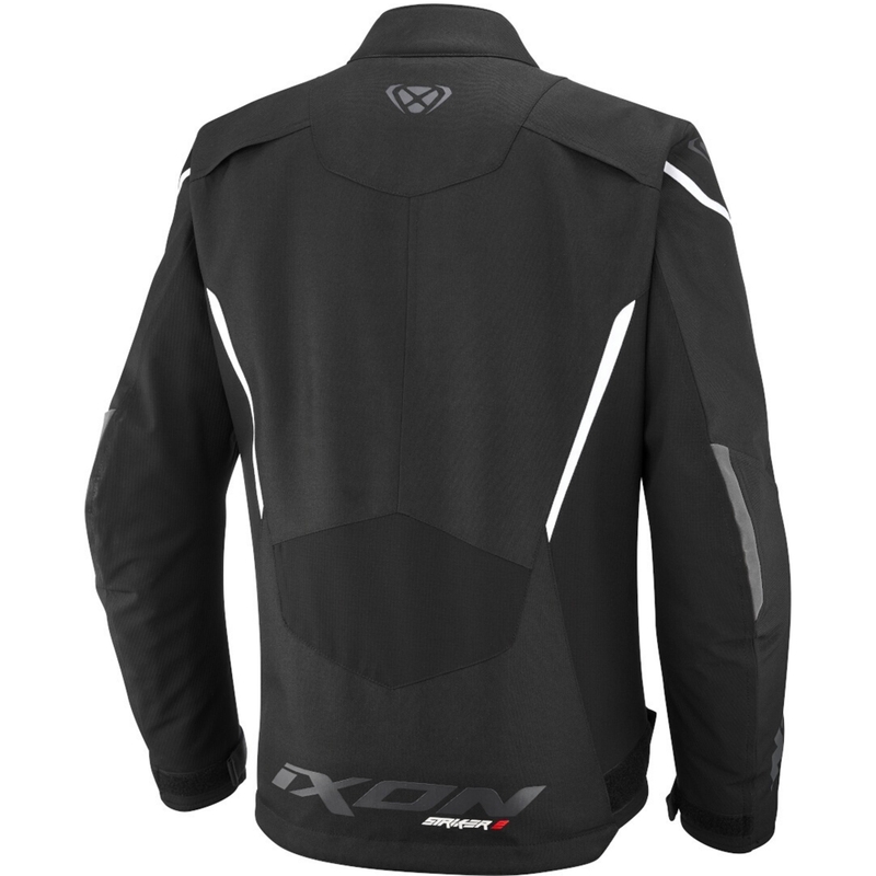 IXON Striker 2 C-Sizing motoros kabát fekete-fehér