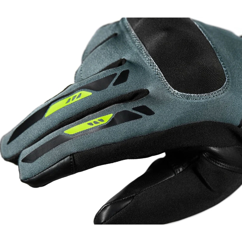 Seventy Degrees SD-T57 Giau motoros kesztyű fekete-szürke-fluo sárga