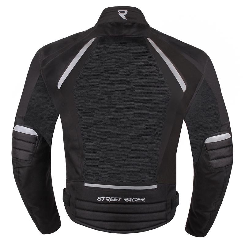 Motoros kabát Street Racer Elite fekete kiárusítás