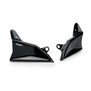 Extended front deflectors PUIG 21128N fekete