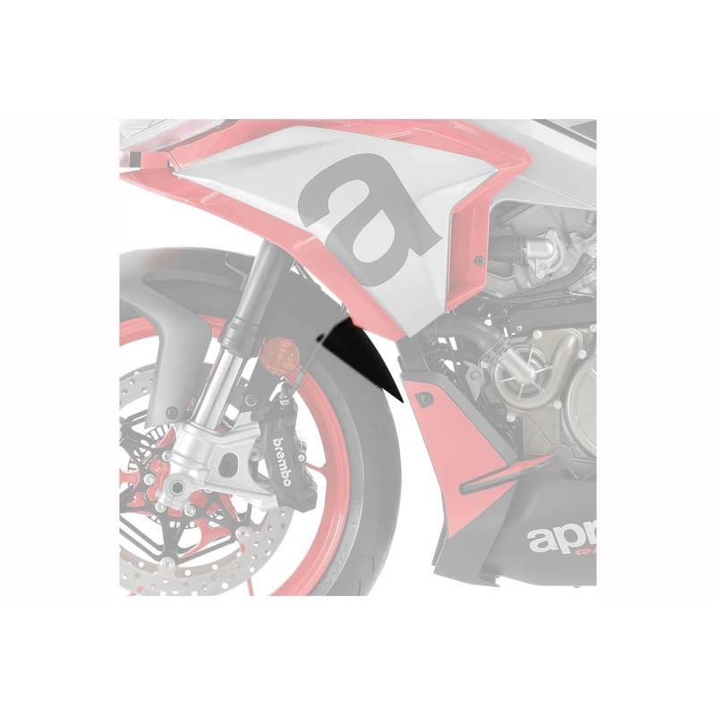 Front fender extension PUIG fekete
