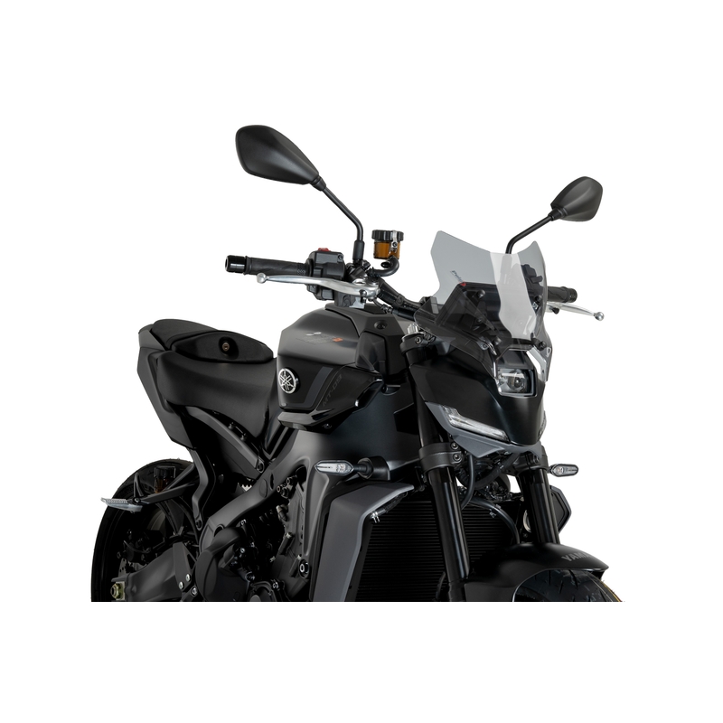 Windshield PUIG NEW GEN. SPORT smoke részére YAMAHA MT-09 850 / 890 2024-2026