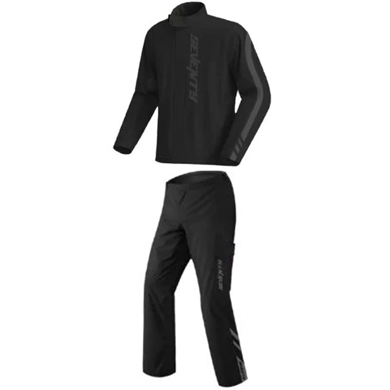 Seventy Degrees SD-S5 Monsoon Suit kétrészes esőruha fekete