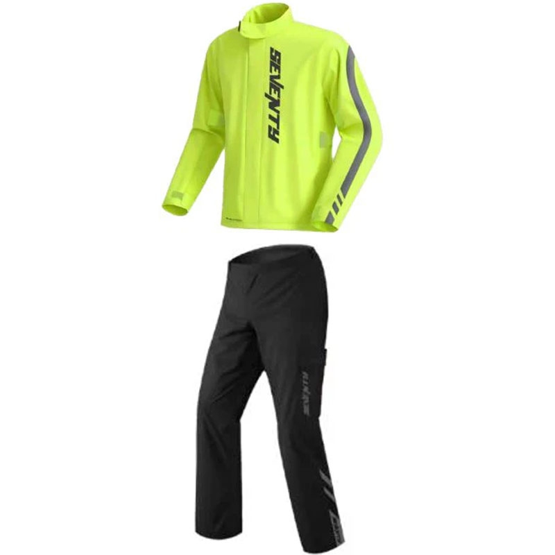 Seventy Degrees SD-S5 Monsoon Suit kétrészes esőruha fluo sárga-fekete