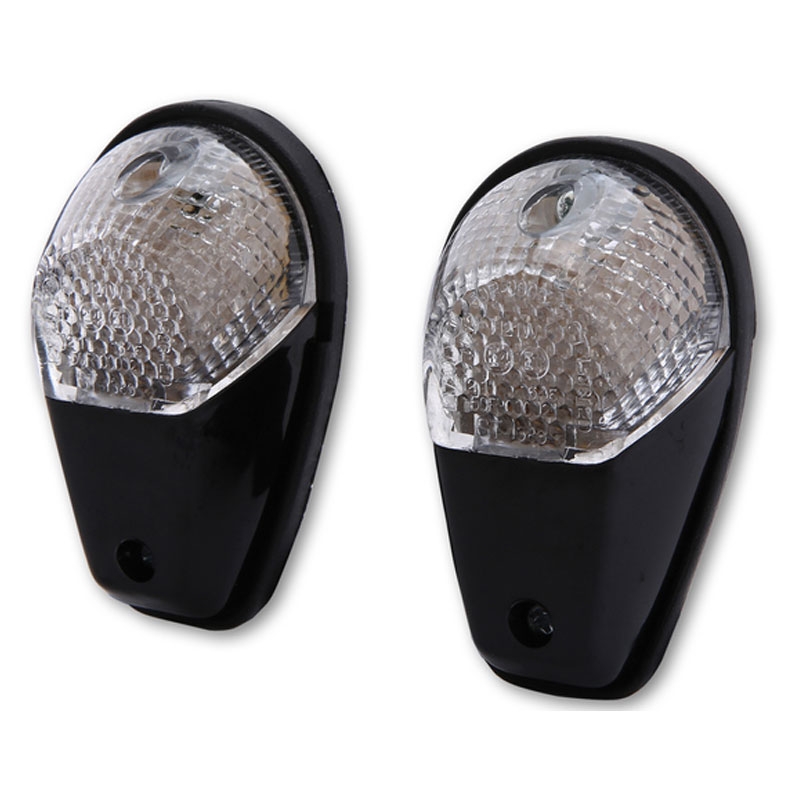 Highsider Smart LED motor irányjelző fekete-átlátszó