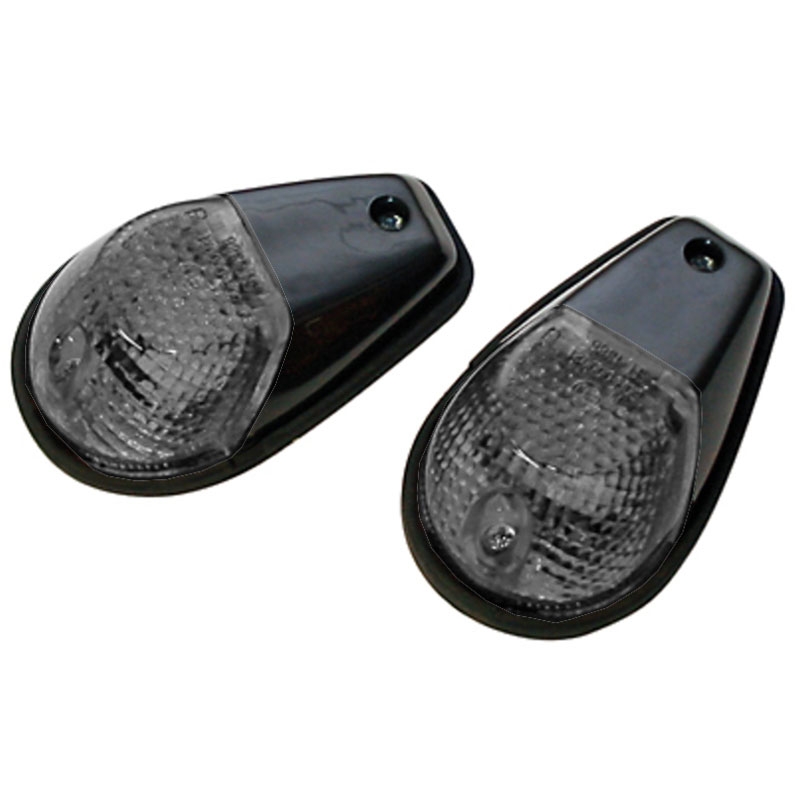 Highsider Smart 12V/21W irányjelző motorra fekete-füstös