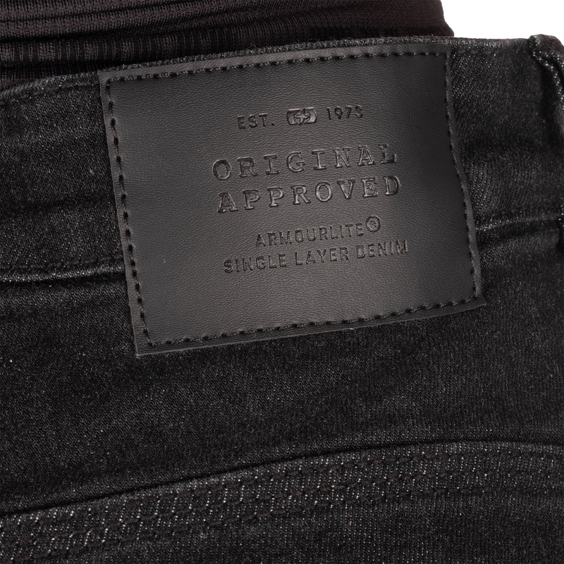 Oxford Sofia AA Slim jeans női motoros farmernadrág fekete