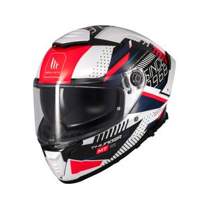 MT Thunder 4 SV Luminence zárt motoros bukósisak kék