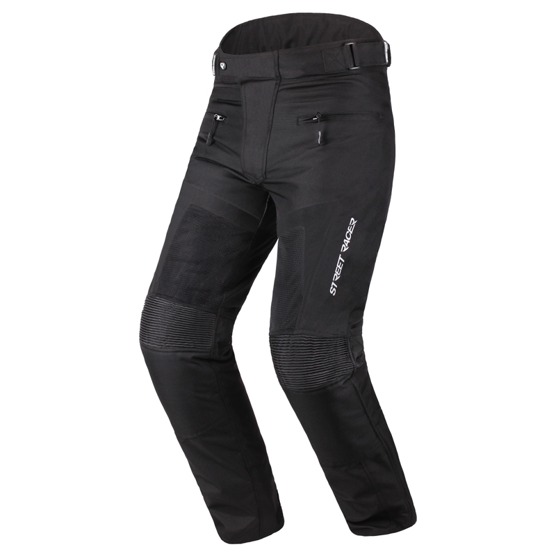 Motoros nadrág Street Racer Elite fekete kiárusítás