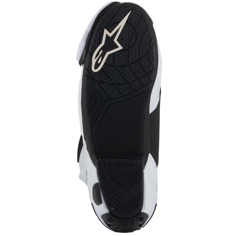 Alpinestars Supertech R Vented motoros cipő fehér-világosszürke-fekete