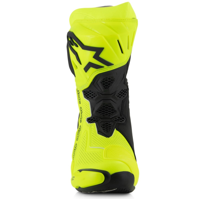Alpinestars Supertech R Vented motoros cipő fluo sárga-fekete