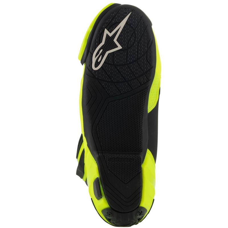 Alpinestars Supertech R Vented motoros cipő fluo sárga-fekete