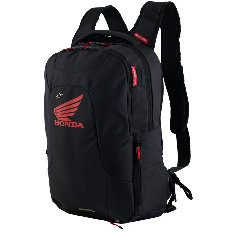 Alpinestars City Hunter V2 Honda kollekció motoros hátizsák 22 l fekete-piros