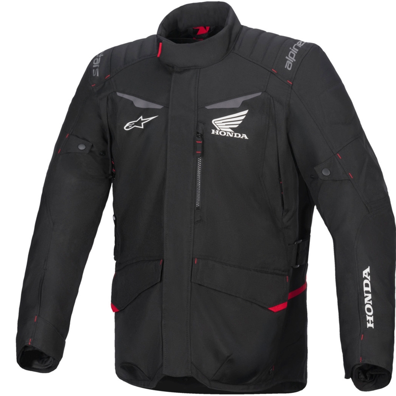 Alpinestars ST-1 Waterproof Honda kollekció motoros kabát fekete-piros