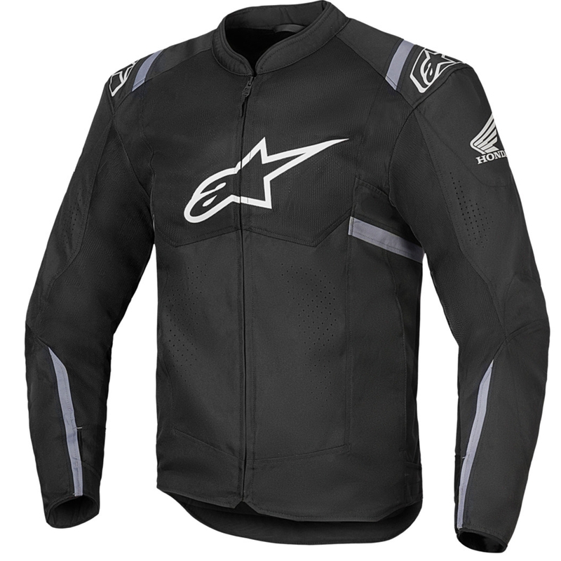 Alpinestars T-SPS Air V2 Honda kollekció motoros kabát fekete-szürke-fehér
