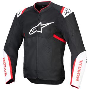 Alpinestars T-SPS Air V2 Honda kollekció motoros kabát fekete-fehér-piros