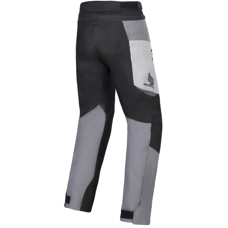 Alpinestars ST-1 Waterproof Honda kollekció motoros nadrág szürke-sötétszürke-fekete-piros