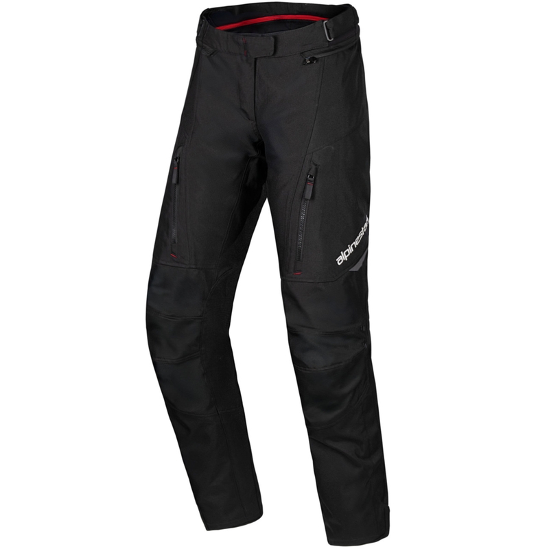 Alpinestars Stella ST-1 Waterproof Honda kollekció női motoros nadrág fekete-piros
