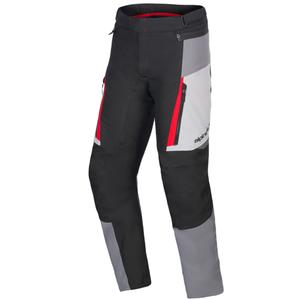 Dámské kalhoty na motorku Alpinestars Stella ST-1 Waterproof kolekce Honda šedo-tmavě šedo-černo-červené