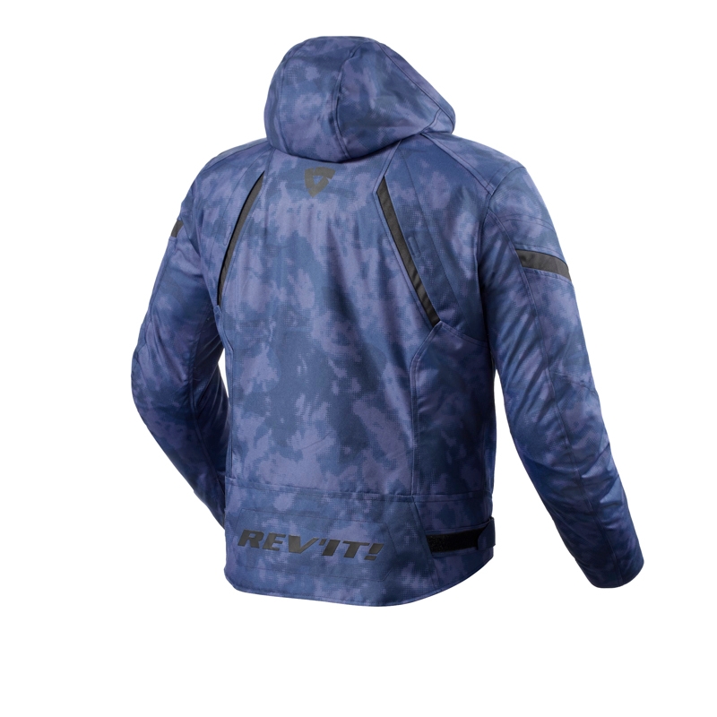 Revit Flare 3 H2O motorkerékpár kabát camo kék