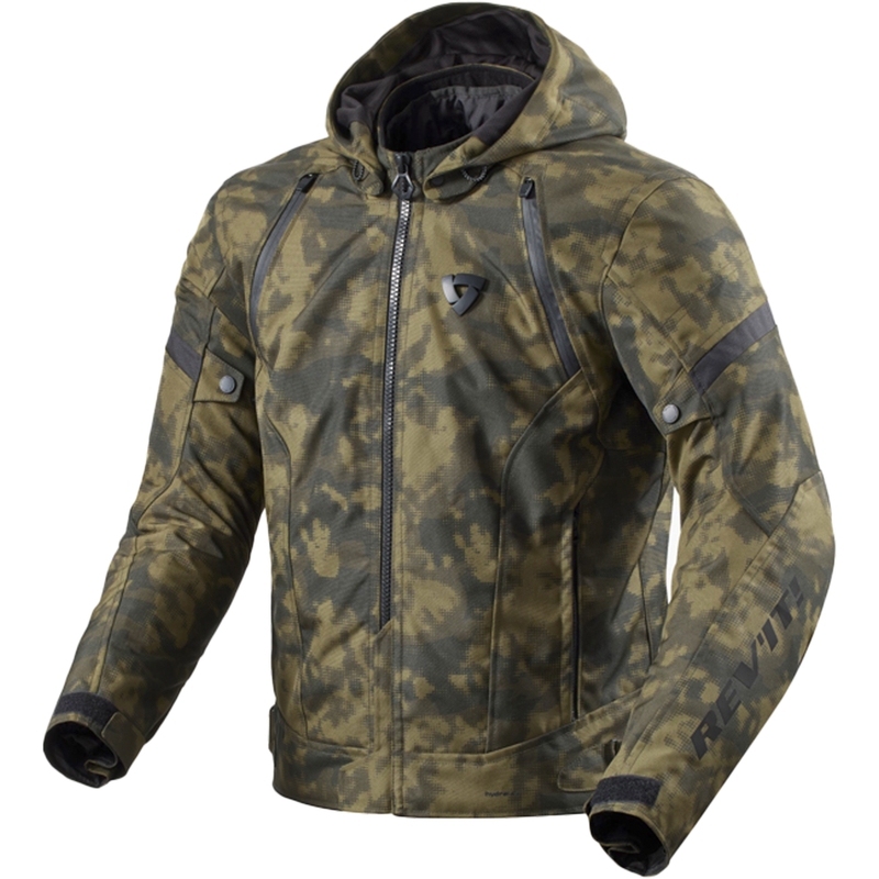 Revit Flare 3 H2O motorkerékpár kabát camo sötétzöld