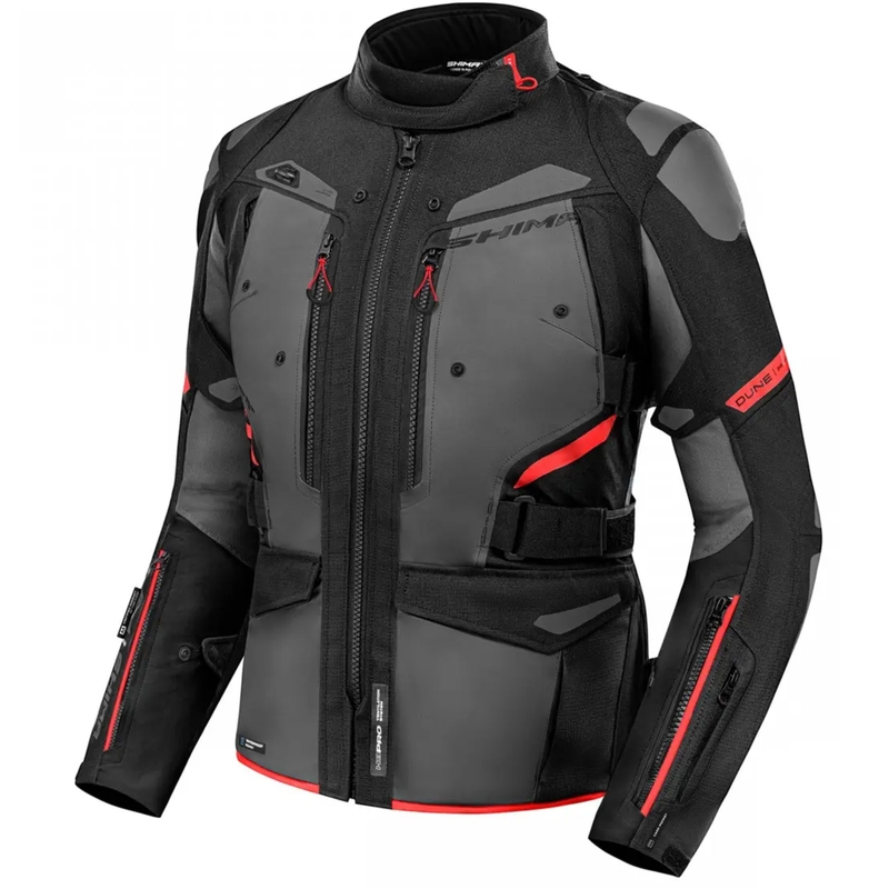 Shima Dune női motoros kabát piros