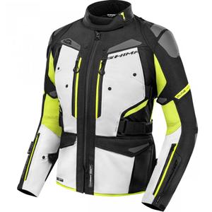 Dámská bunda na motorku Shima Dune fluo žlutá