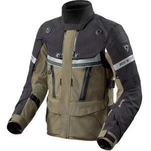 Revit Dominator 3 GTX motoros kabát fekete-zöld