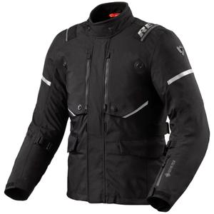 Revit Vertical GTX motoros kabát fekete-ezüst