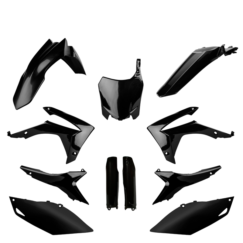 Dugattyú készlet POLISPORT fekete részére HONDA CRF 450 R 2013-2016, HONDA CRF 250 R 2014-2017